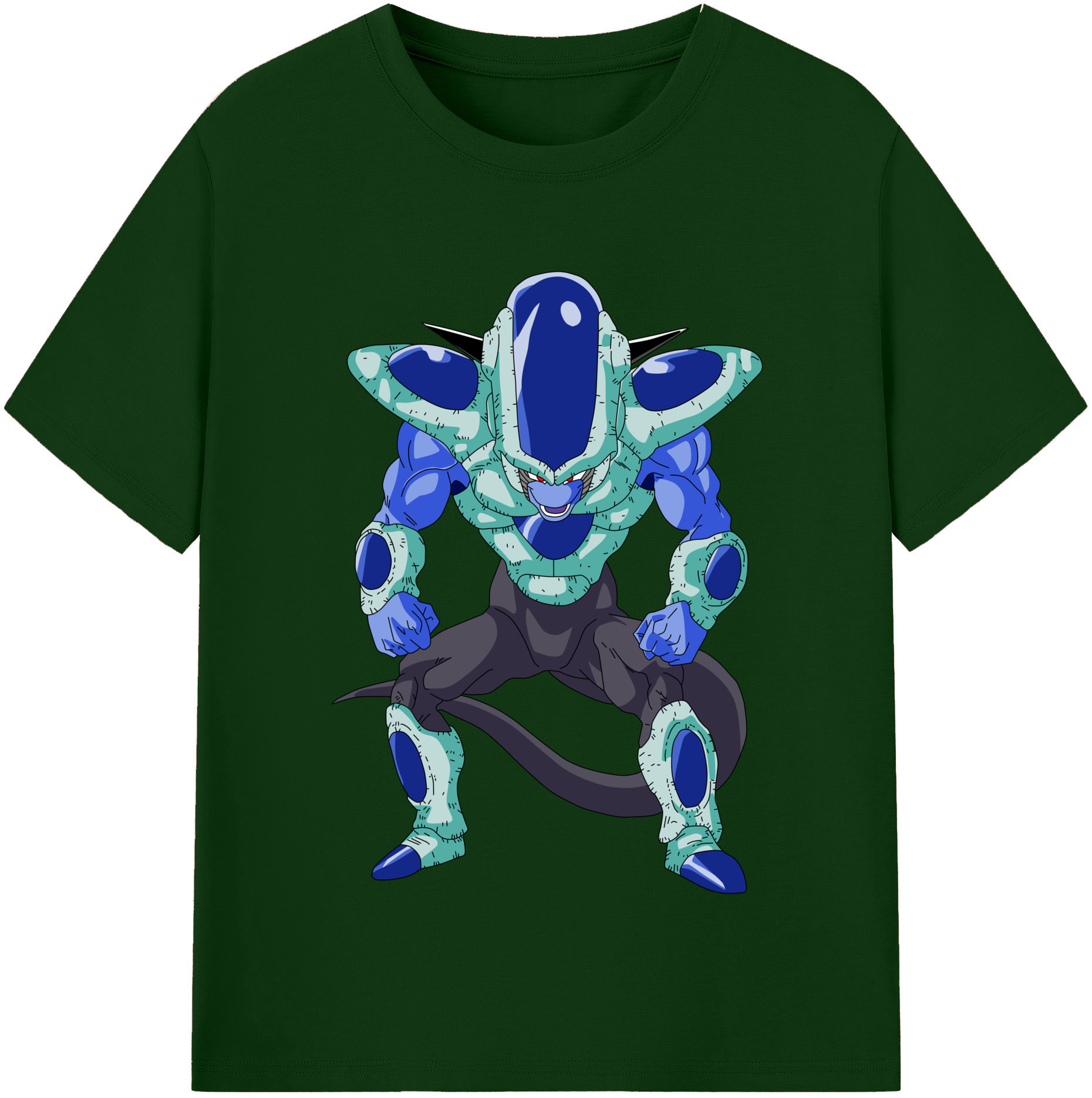 （画像用） ドラゴンボール フリーザ DRAGON BALL Frieza 綿100％半袖Tシャツ（フロントプリント）